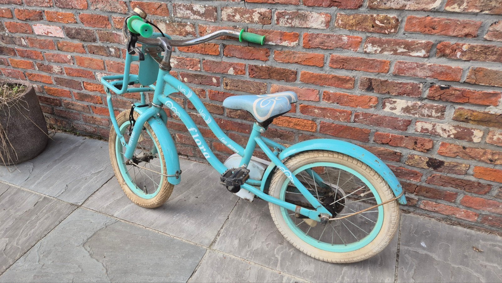 Kinderfiets, Ophalen, Gebruikt, Terugtraprem, Minder dan 16 inch