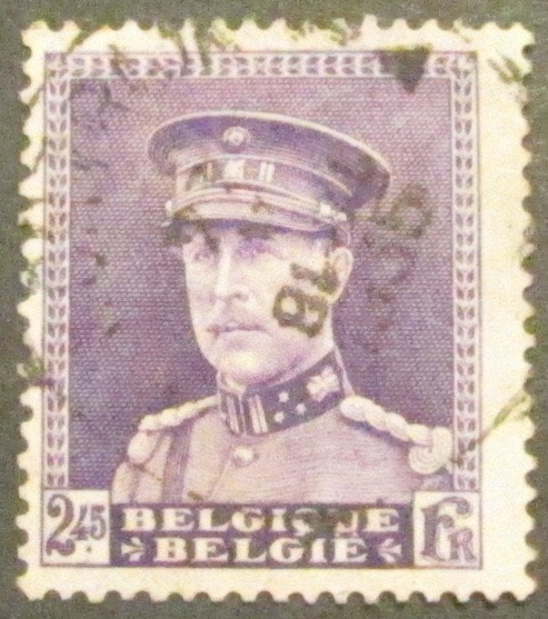 2,45 francs OBC 322 timbrés, Enlèvement ou Envoi, Affranchi, Timbre-poste, Maison royale