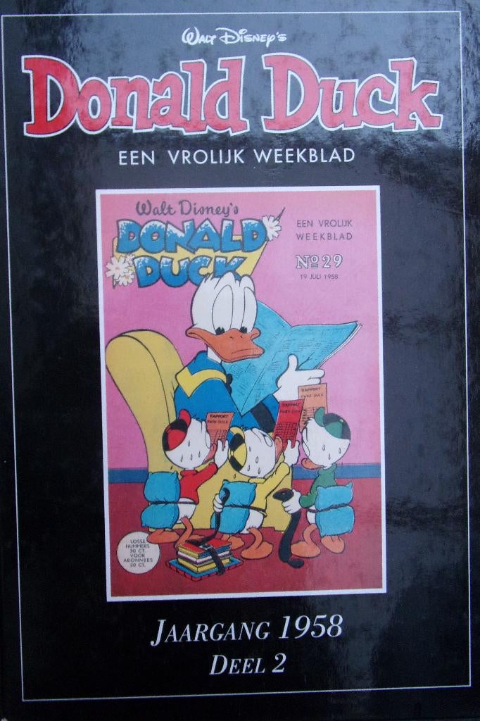 donald duck jaargang 1958 deel 2 bundeling hardcover, Enlèvement