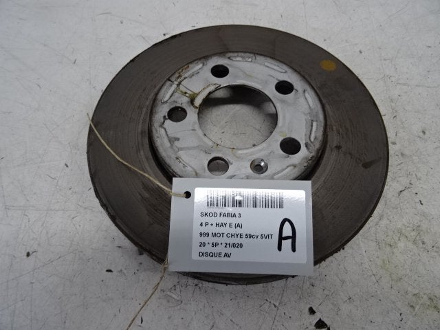 REMSCHIJF VOOR Skoda Fabia III (NJ3) (01-2014/06-2021), Gebruikt, Skoda