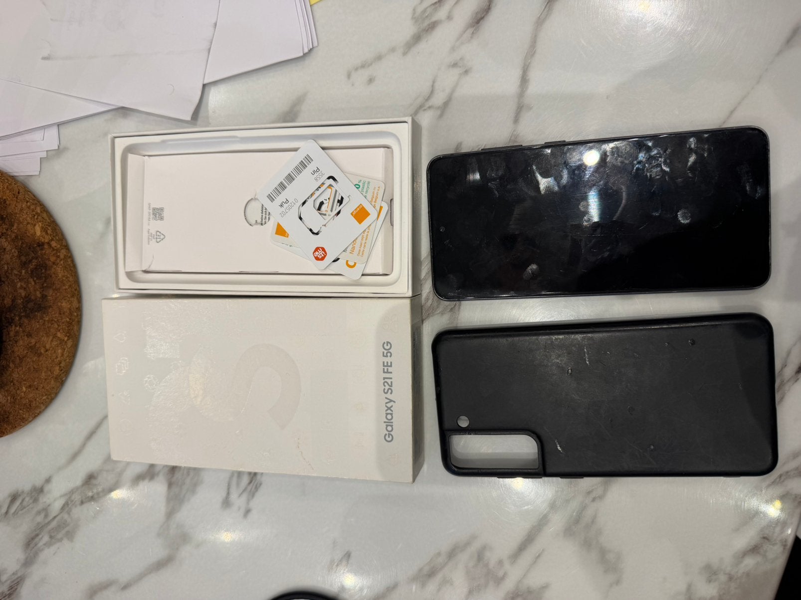 Samsung S21, Telecommunicatie, Mobiele telefoons | Toebehoren en Onderdelen, Ophalen of Verzenden, Zo goed als nieuw, Samsung