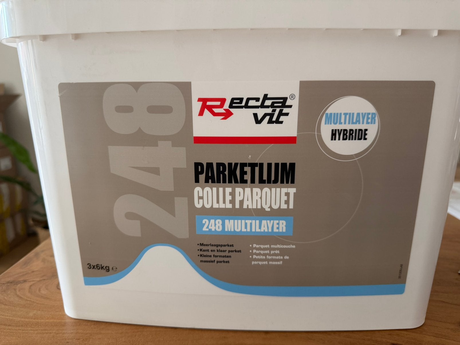 Rectavit parketlijm, Ophalen, Zo goed als nieuw