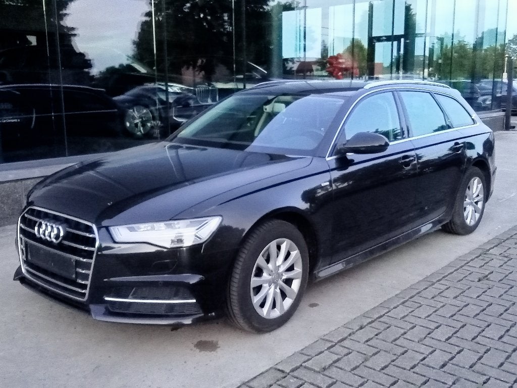 Audi A6 Avant 2.0TDi 150pk S-Line*Aut*bj 2017 * 170.000km, Auto's, 1800 kg, 4 cilinders, Zwart, https://public.car-pass.be/vhr/fbd52699-34f8-43f5-8237-b726302a90d1