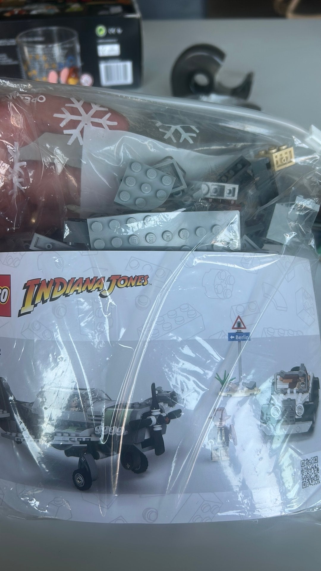 Lego 77012 Indiana Jones Fighter Plane Chasr, Enlèvement ou Envoi, Comme neuf, Lego