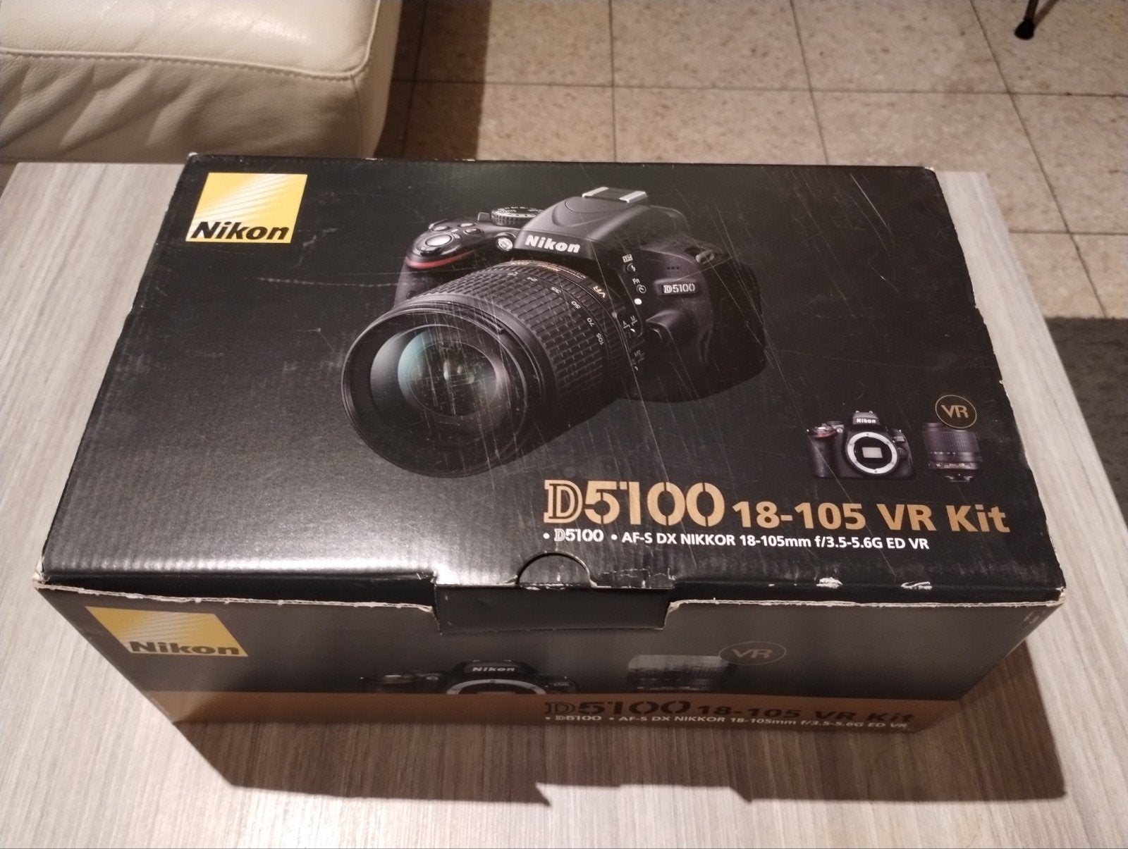 Nikon D5100 avec sac de transport, Audio, Tv en Foto, Ophalen of Verzenden, Zo goed als nieuw, Nikon