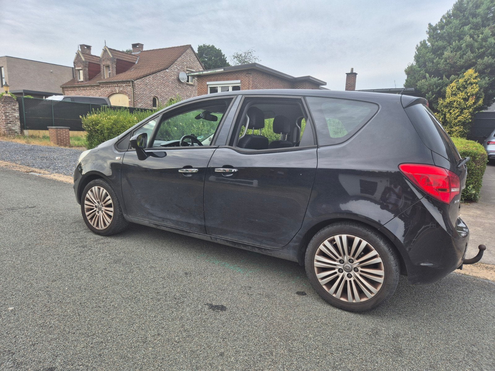 Opel meriva b, Auto's, Euro 5, Zwart, Zwart, 5 deurs