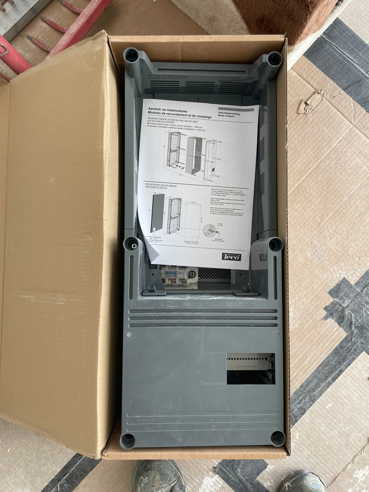 Teco universele basis meterkast, Ophalen, Nieuw, Overige merken, Overige typen