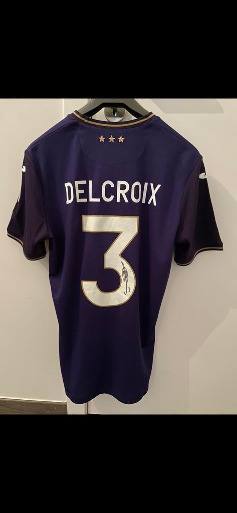 Matchworn Hannes Delcroix, Ophalen