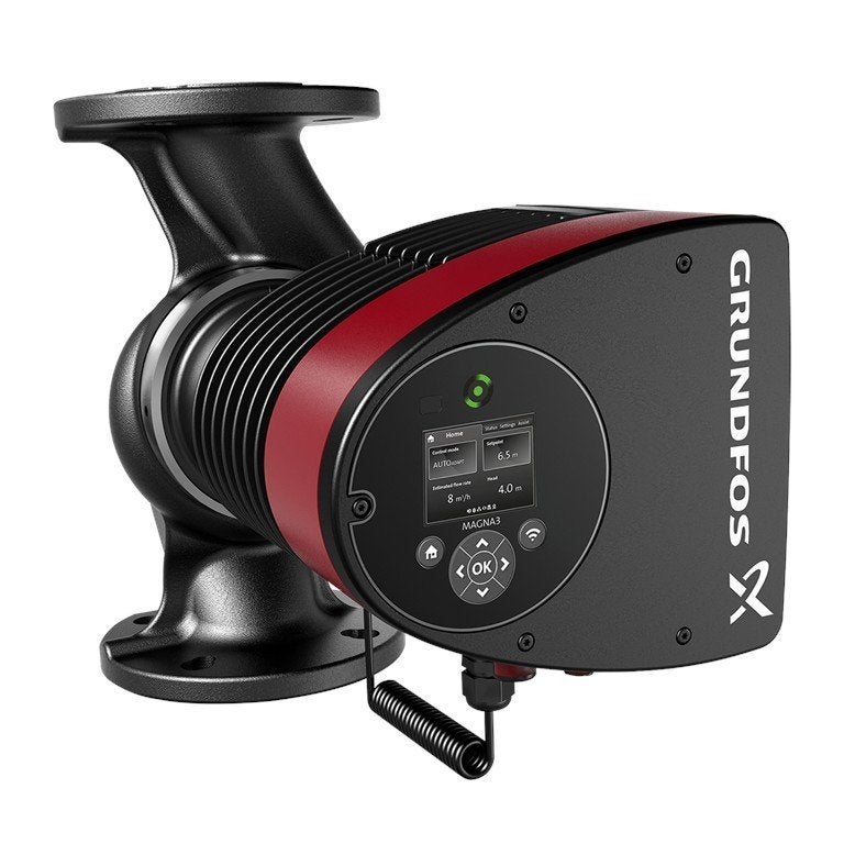 Grundfos MAGNA3 50-80 F 240 circulatiepomp – gebruikt, Verzenden, Gebruikt