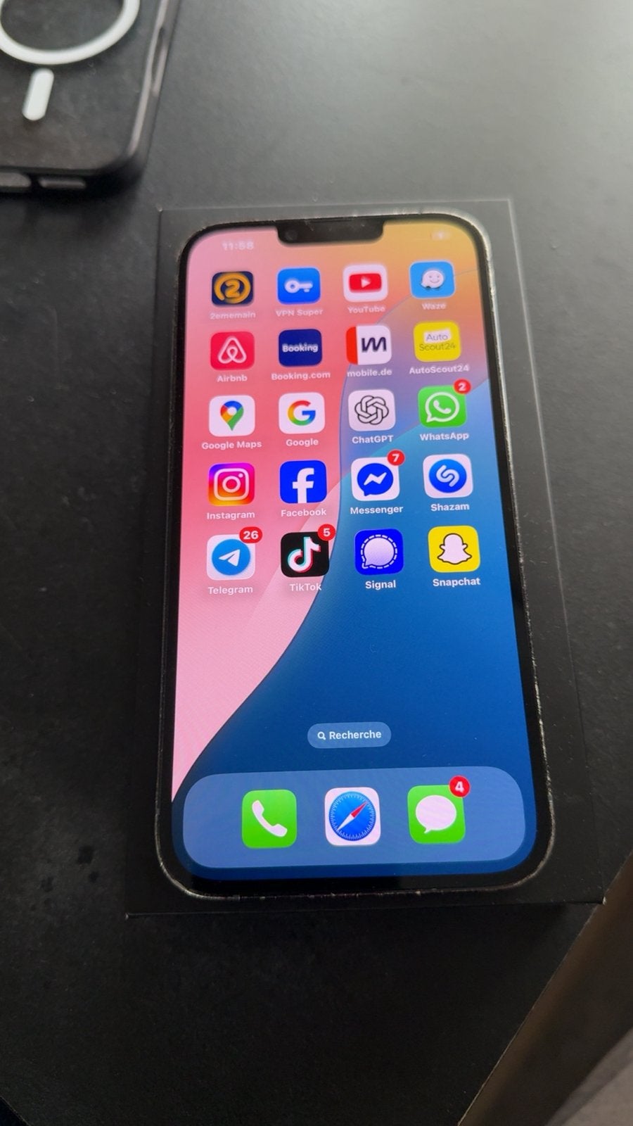 Iphone 13 Pro Max 128gb à vendre 350€, 128 GB, Comme neuf, IPhone 13 Pro Max, Enlèvement