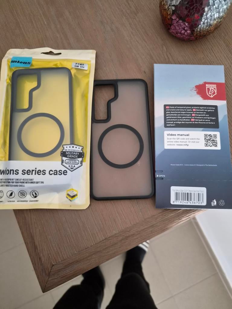 Samsung s24 hoesje en screen protector, Ophalen