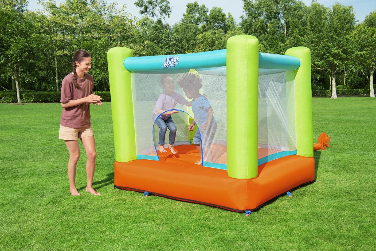 Springkasteel voor kinderen, Ophalen, Zo goed als nieuw