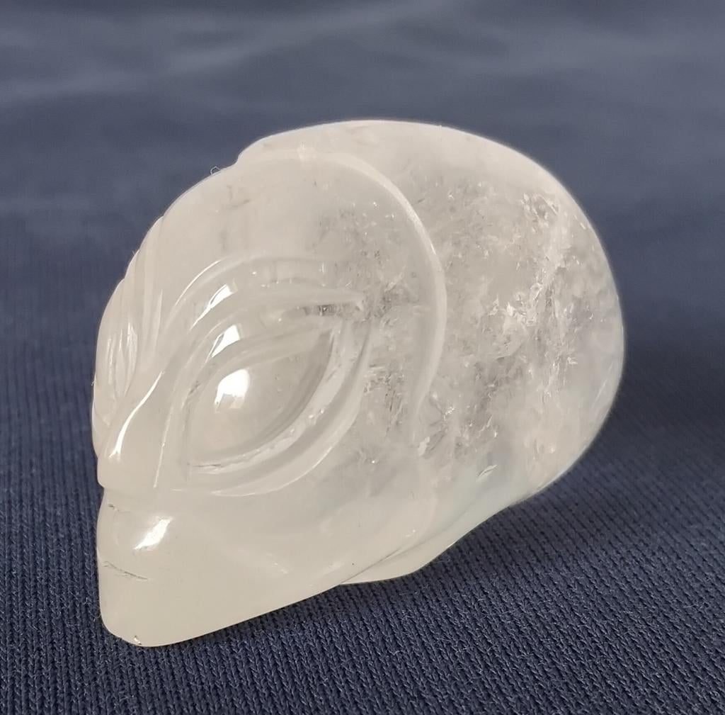Alien van bergkristal 5 x 3 cm, Ophalen of Verzenden, Mineraal
