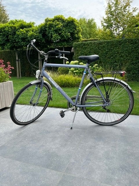 herenfiets RUNBIKE VALENCIA-Shimano_ grote kader "61", Fietsen en Brommers, Gebruikt, Velgrem, Versnellingen, 61 tot 65 cm