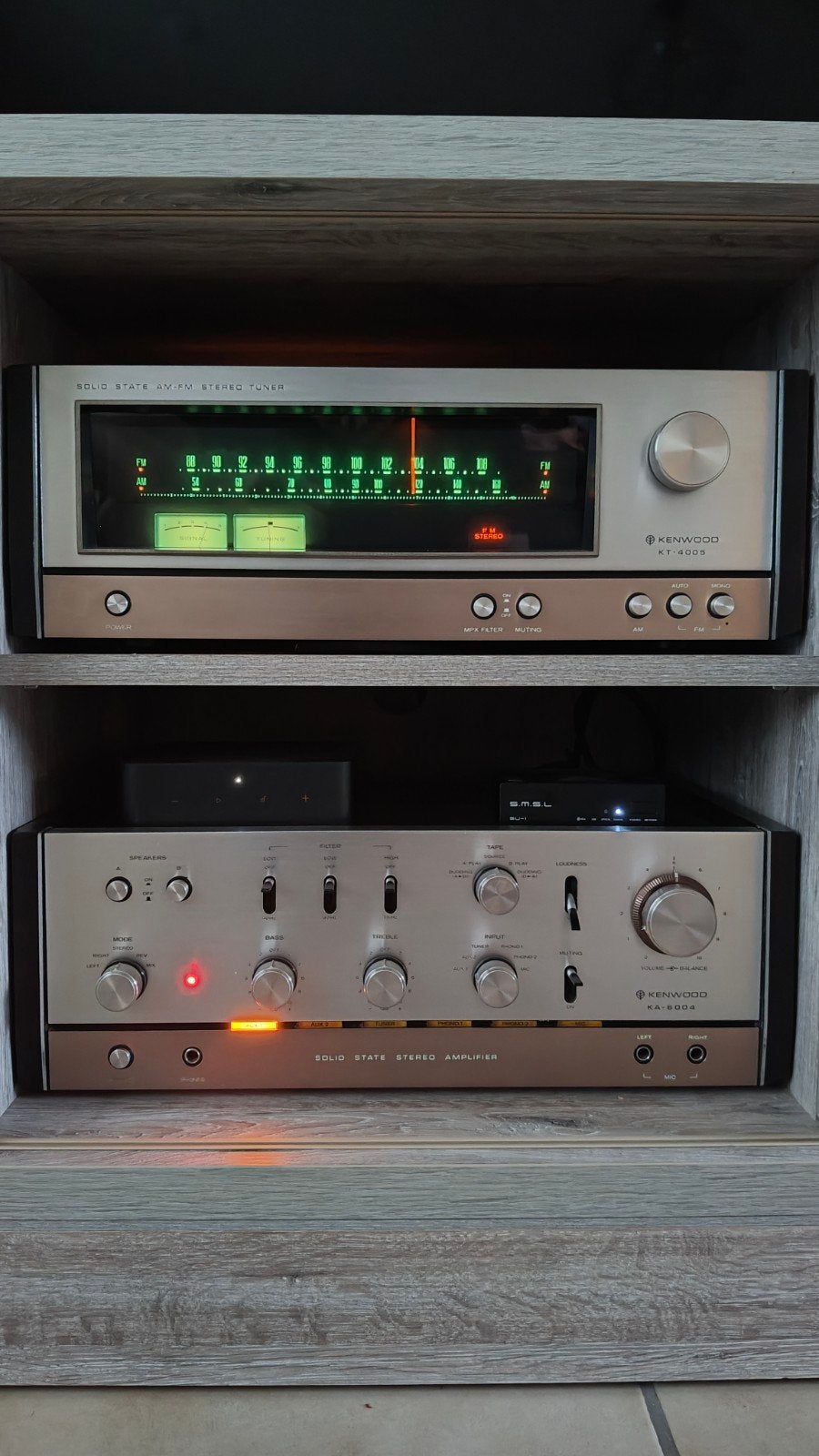 Kenwood KA6004 + KT 4005, Ophalen