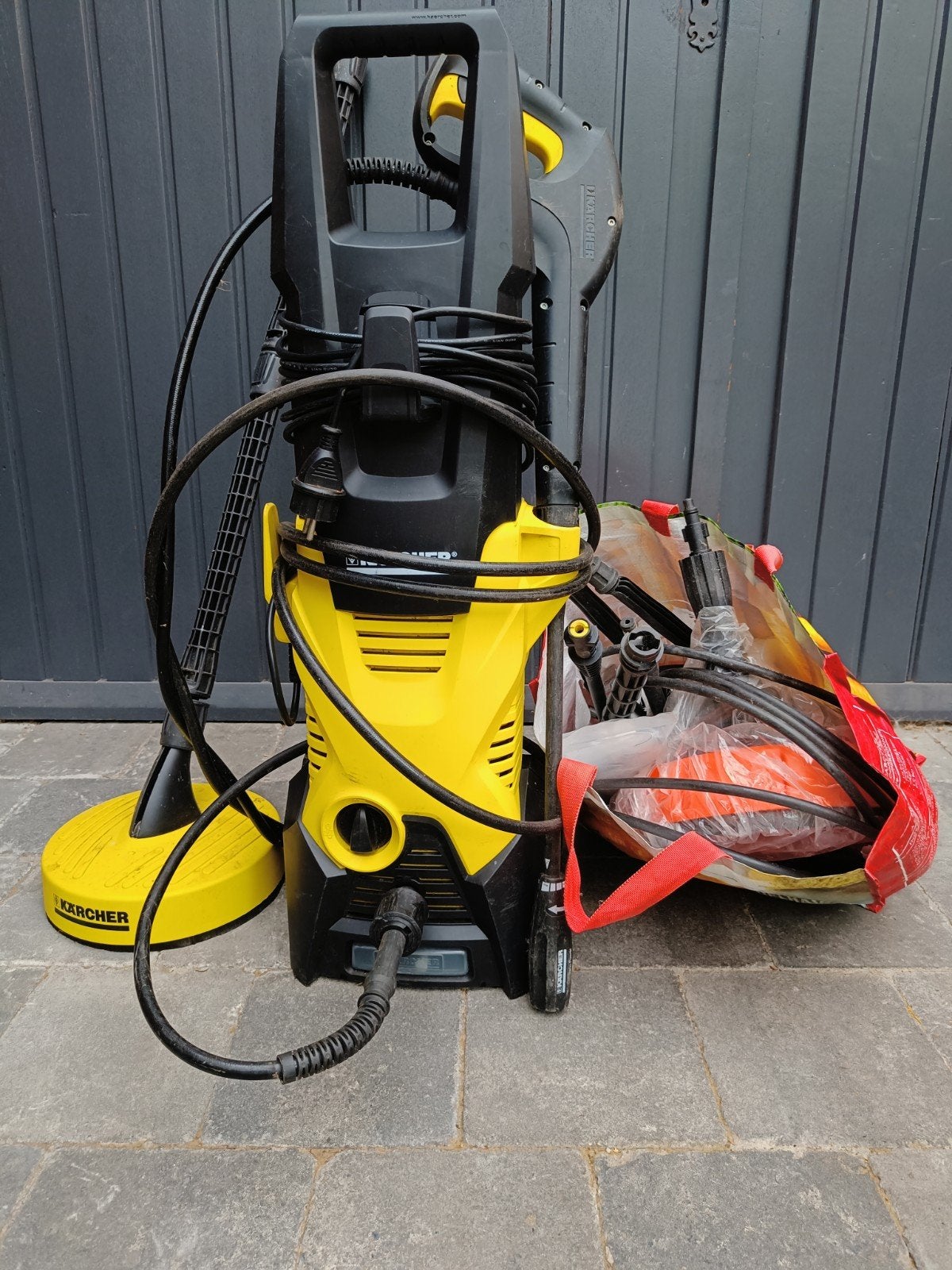 Kärcher hogedrukreiniger met accessoires, Enlèvement, Comme neuf, Électrique, Karcher - Kärcher -