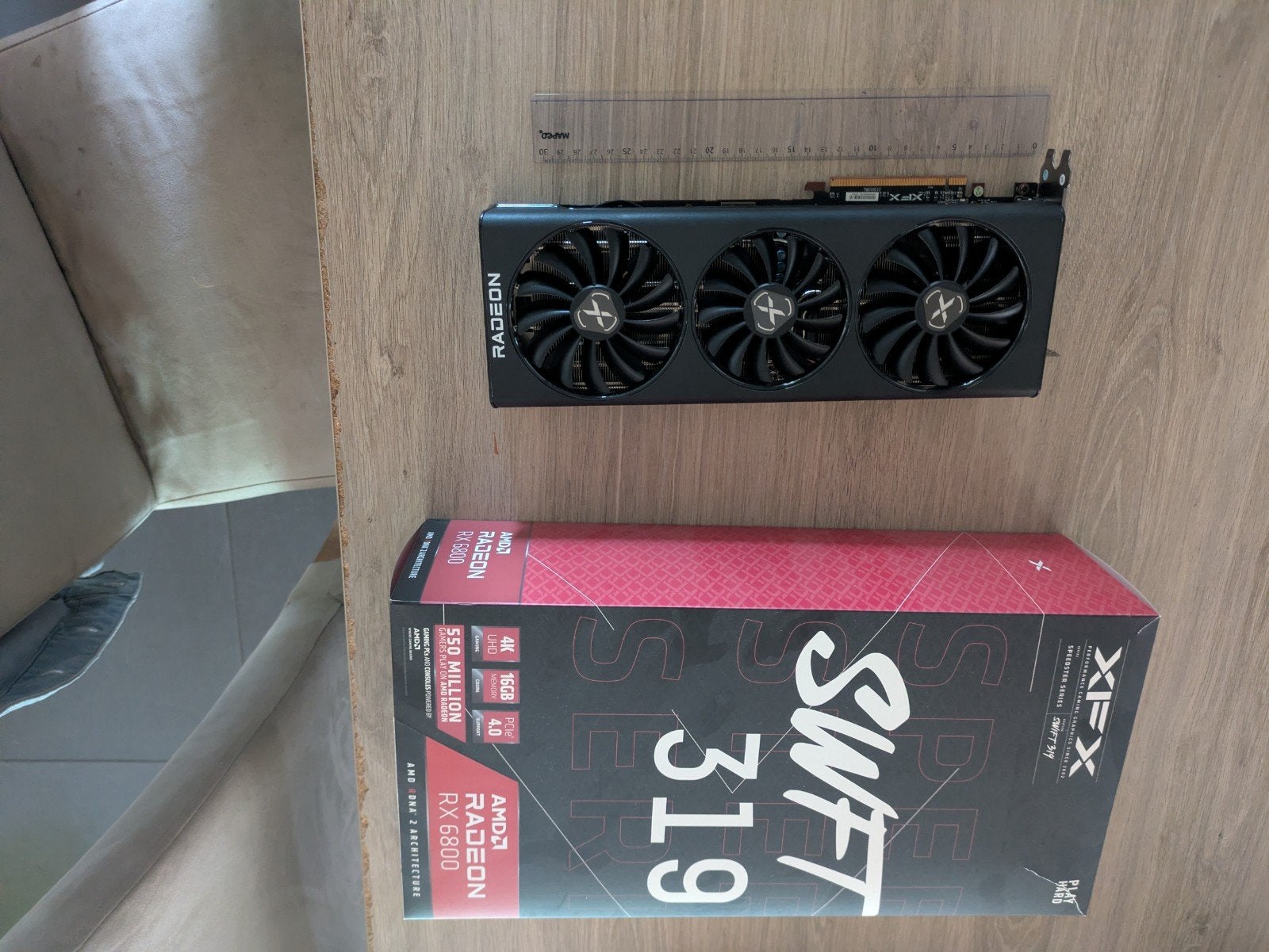 XFX speedster swift 319 radeon rx 6800 core 16G, Computers en Software, Videokaarten, Ophalen