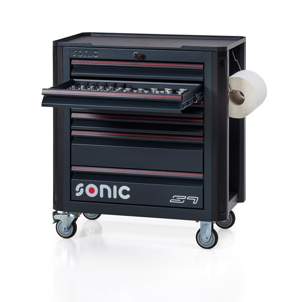 Sonic NEXT S7 gereedschapswagen – 140-delig gevuld, Ophalen, Gevuld, Nieuw