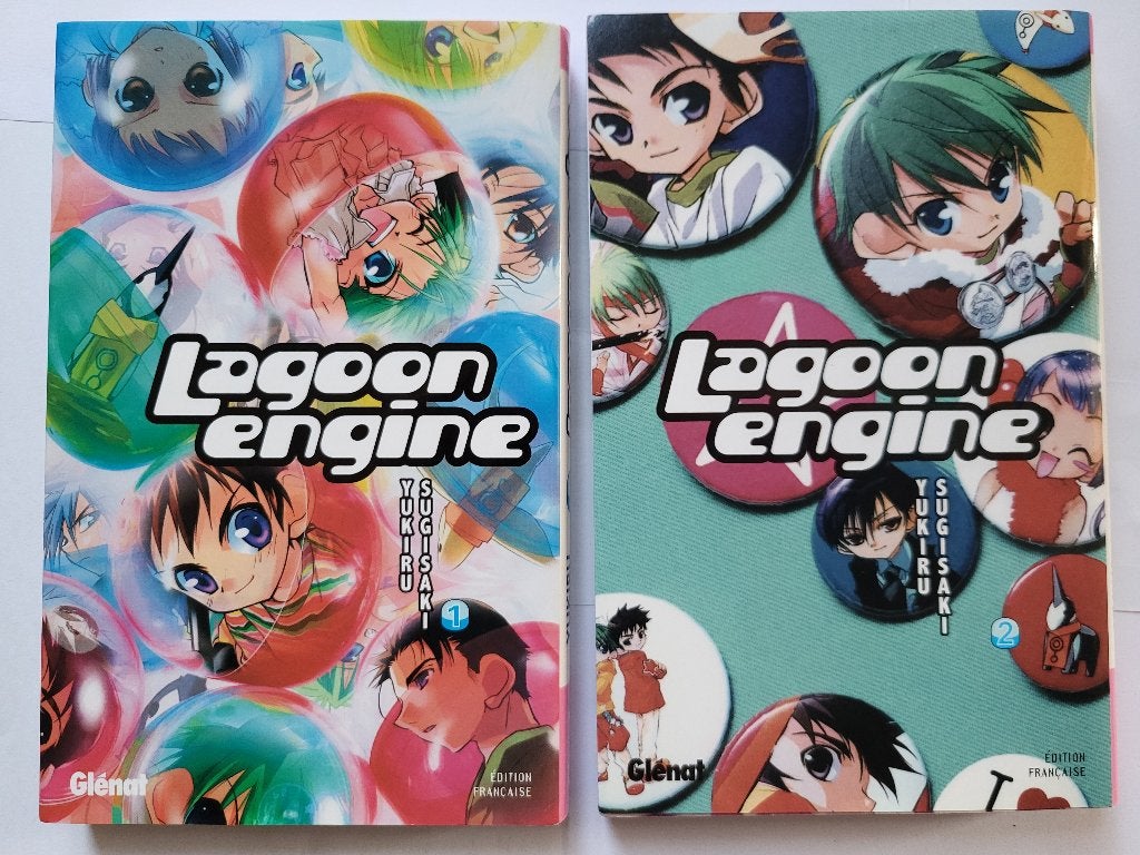 Lagoon Engine Manga Vol 1 en Vol 2, Meerdere stripboeken, Ophalen of Verzenden, Gelezen