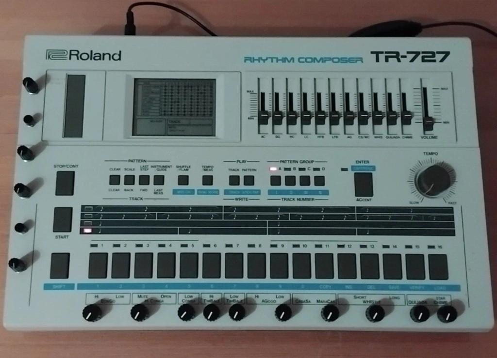RARE : Roland TR 727, Enlèvement ou Envoi, Roland