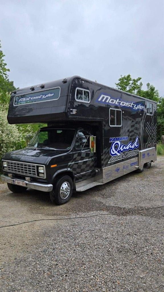 Ford E450, Auto's, Automaat, Overige modellen, Zwart, Leder