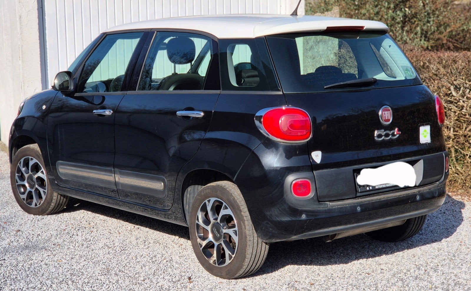 Fiat 500L CNG BENZ 1prop clima 180mkm 2017. 3300€, Autos, Cuir, Euro 6, Boîte manuelle, 5 portes