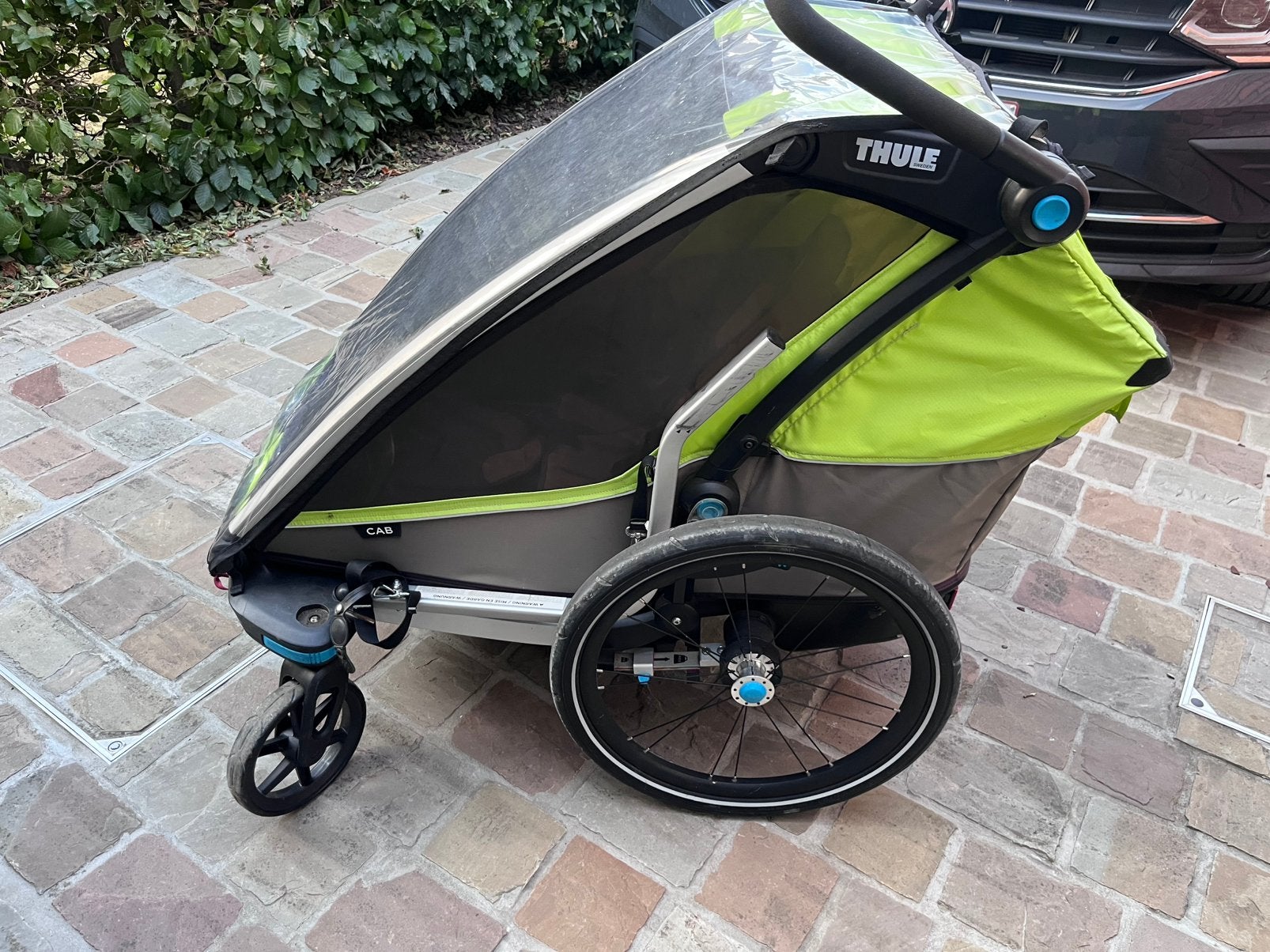 Thule Chariot Cab 2, Enlèvement, Comme neuf, Suspension