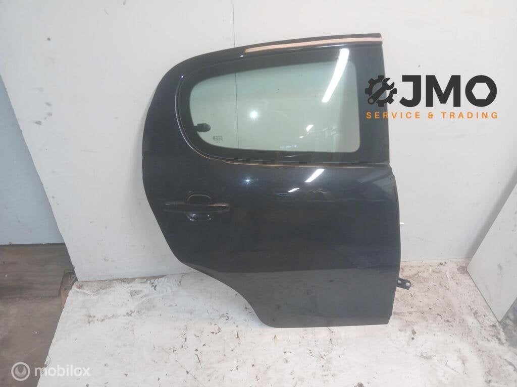 Portier rechtsachter Noir Metal EXZ  Peugeot 108  2014-2021, Gebruikt, Deur, Achter, Ophalen of Verzenden