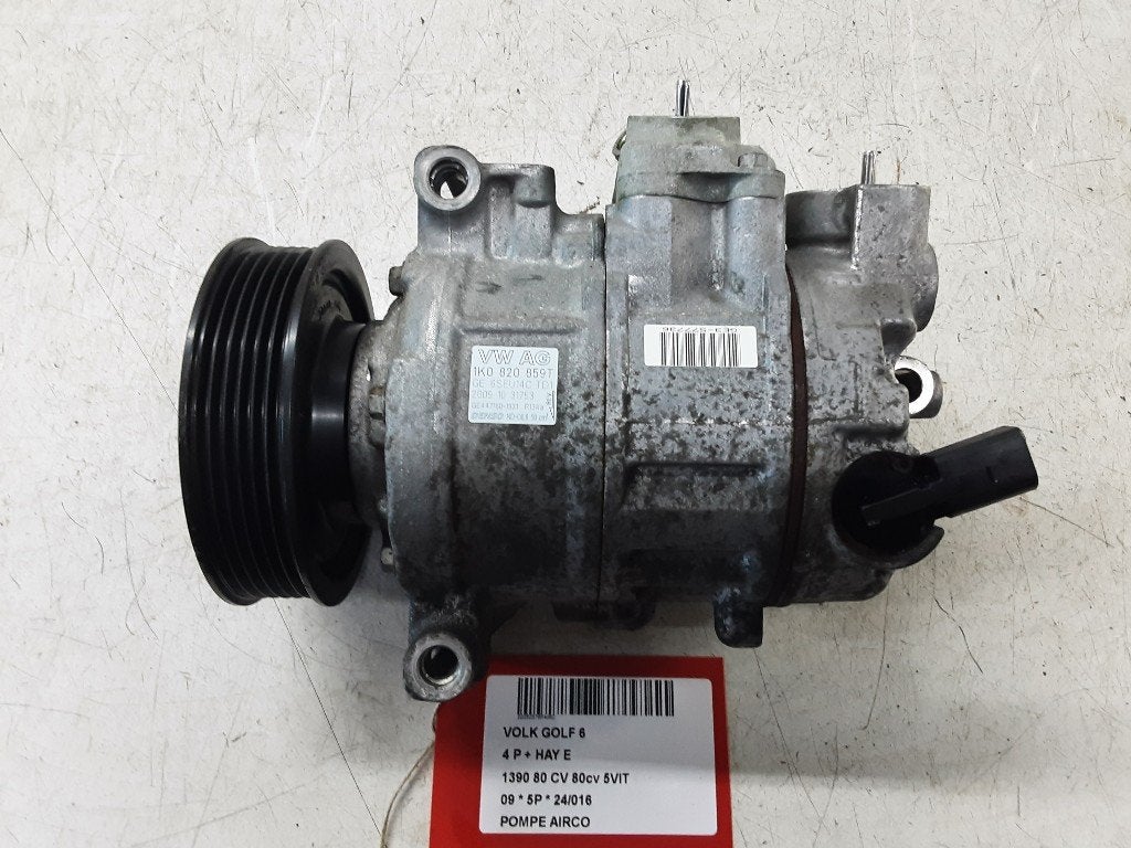 COMPRESSEUR CLIMATISATION Golf VI (5K1) (1K0820859T), Volkswagen, Mevr. I. Hauben, Utilisé, Rue de l'Espoir 34 34
4030  GRIVEGNÉE, BE