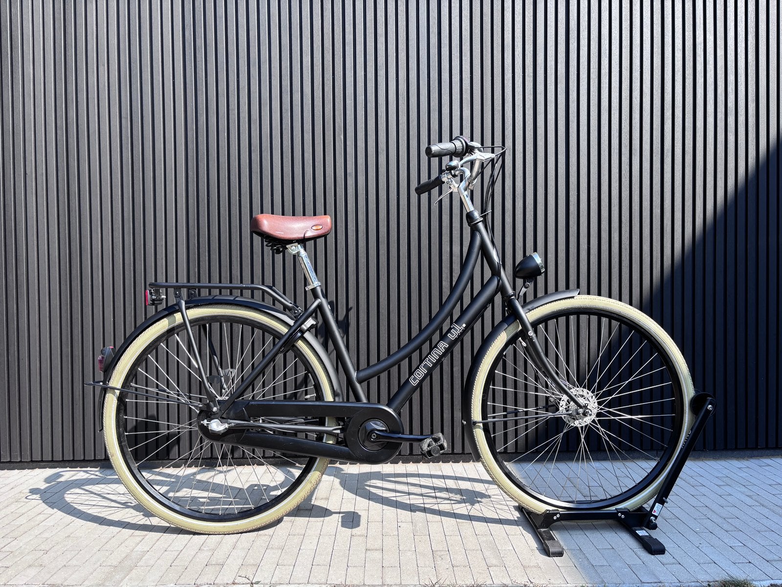 Damesfiets Cortina U1, Fietsen en Brommers, Ophalen, Gebruikt, Velgrem, Versnellingen
