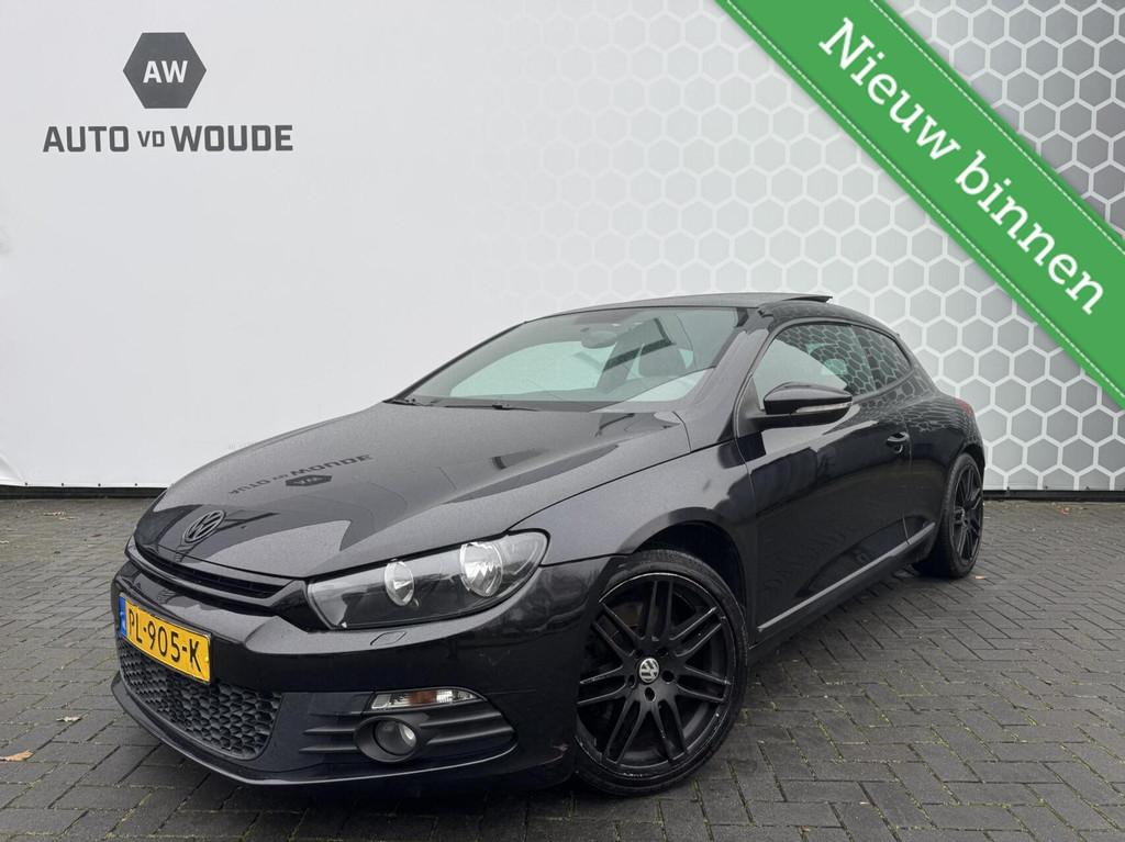 Volkswagen Scirocco 1.4 TSI Highline Panoramadak Stoelverwar, Euro 5, Achat, Entreprise, Noir