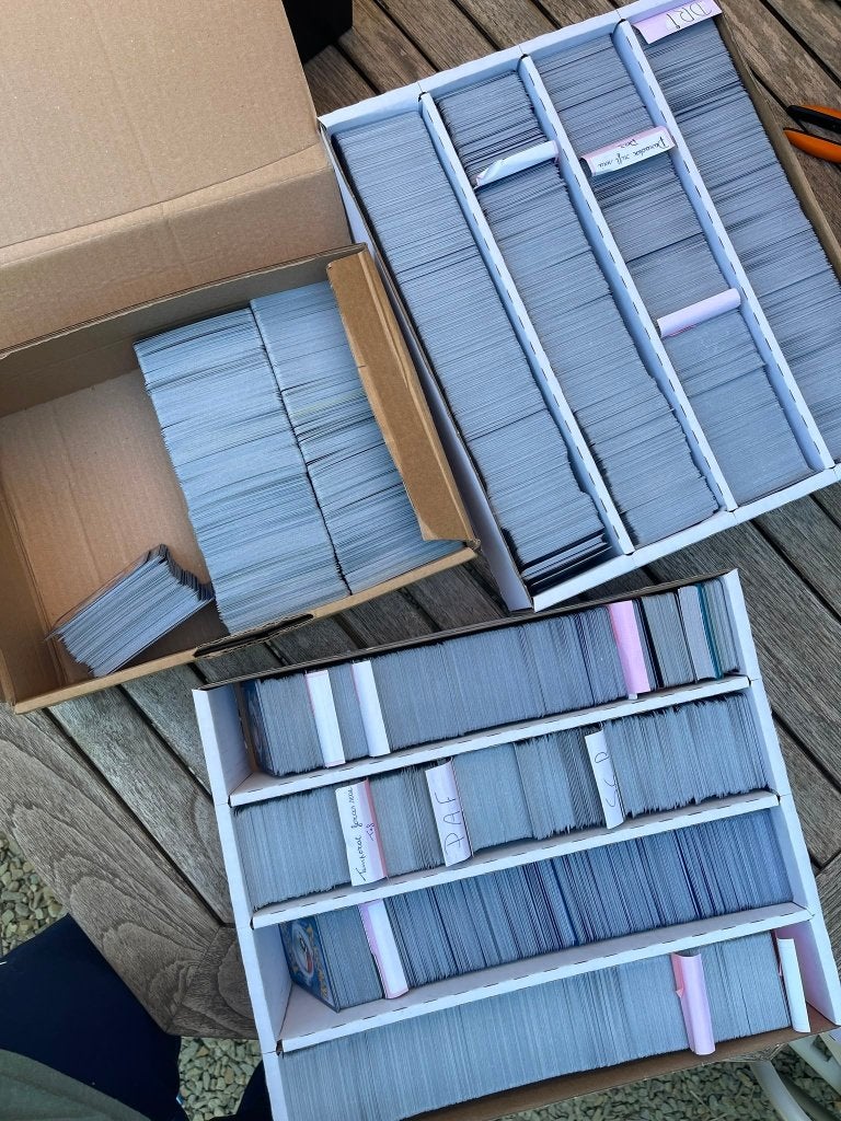 À VENDRE : grandes cartes Pokémon en vrac — 12 000 pièces, Enlèvement, Neuf, Plusieurs cartes, Foil