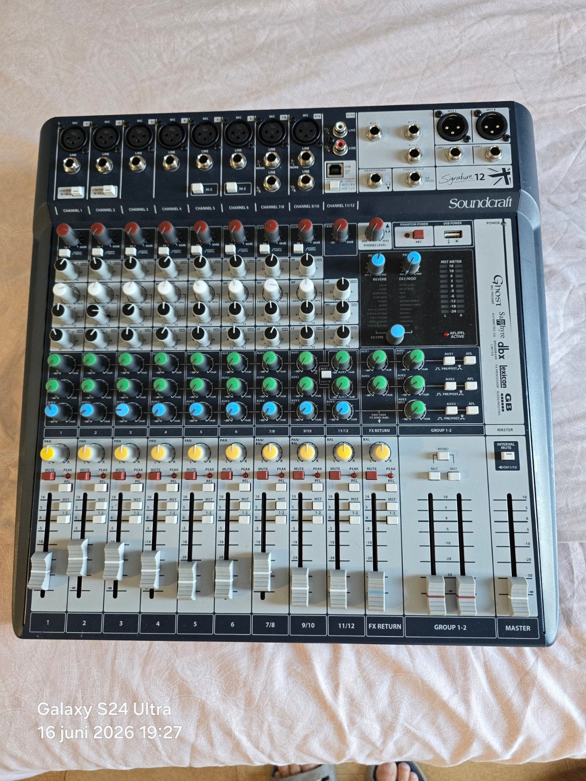 Signature Soundcraft MTK. Comme neuf., Envoi