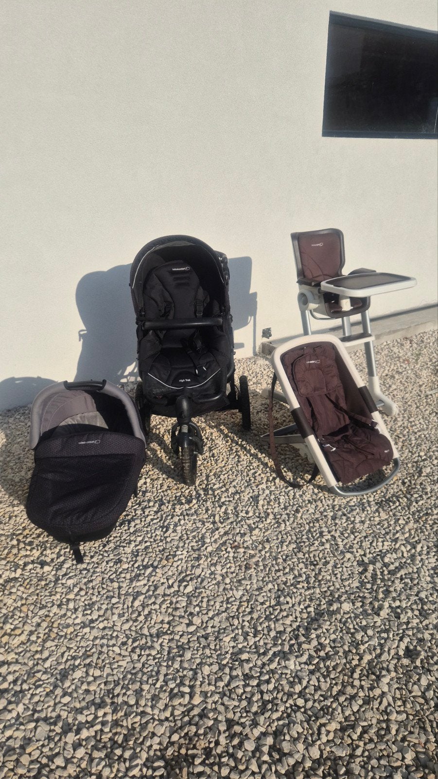 lot  poussette, nacelle, chaise et relax, Enlèvement