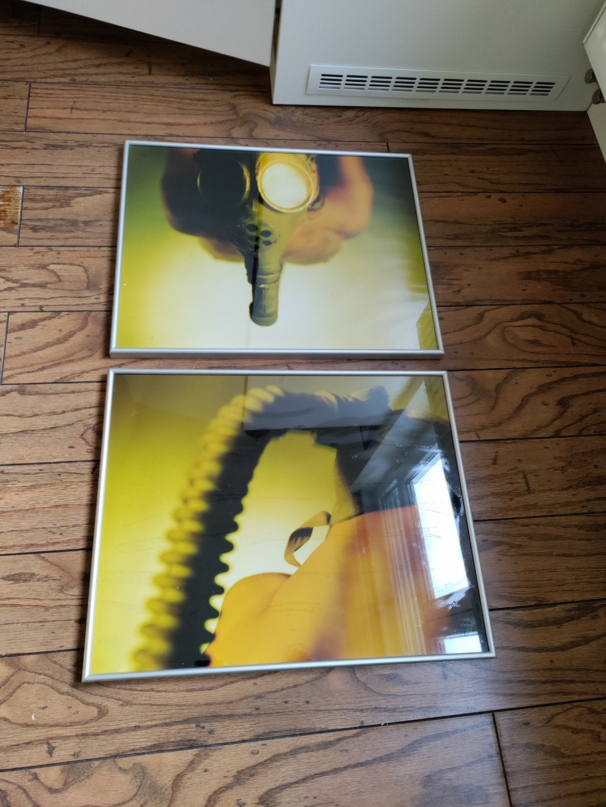 Twee originele kunstfoto's in kader - Kris Goubert, Antiek en Kunst, Ophalen