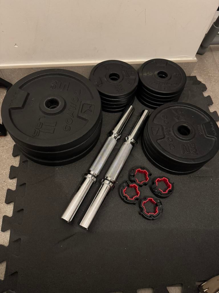 Te koop fitnessmaterialen, Sport en Fitness, Fitnessmaterialen, Ophalen, Zo goed als nieuw