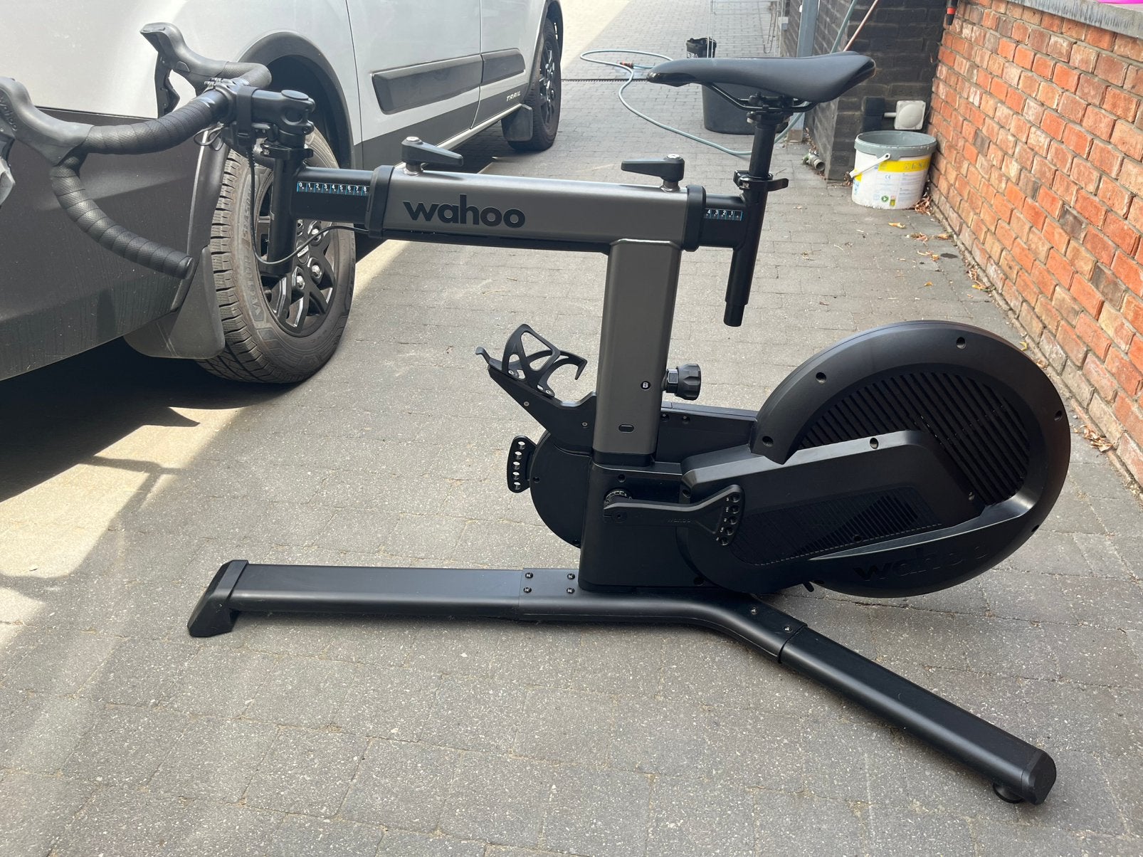 WAHOO Kickr Bike Shift, Sport en Fitness, Ophalen, Zo goed als nieuw