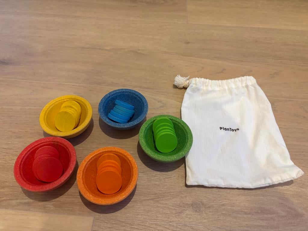Plan toys sorteer- en kleurspel, Enlèvement, Comme neuf
