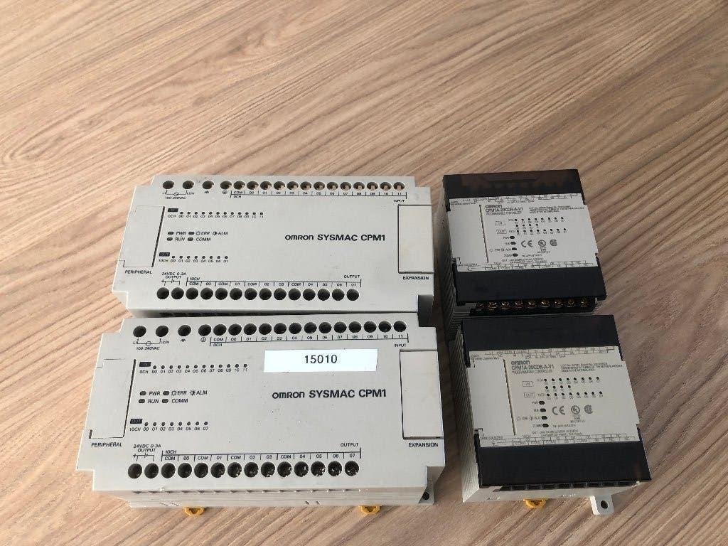 4x Omron CPM1 PLC Controller SYSMAC CPM1A, Ophalen of Verzenden, Gebruikt
