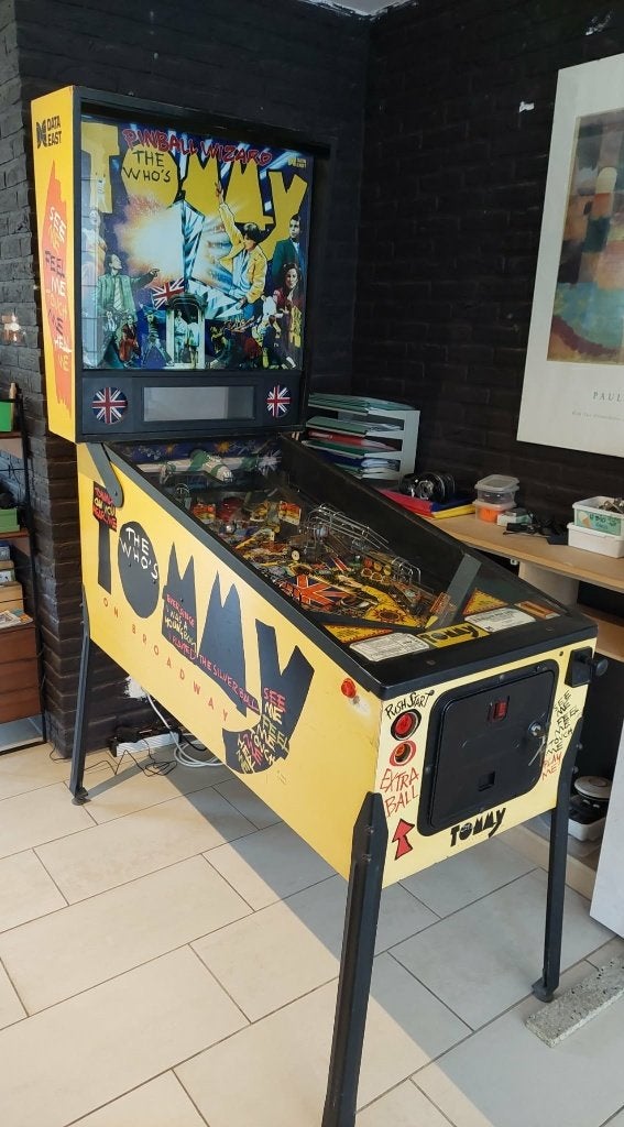 Flipperkast The Who's Tommy  (DATA EAST), Collections, Enlèvement, Utilisé, Flipper (jeu), Data East