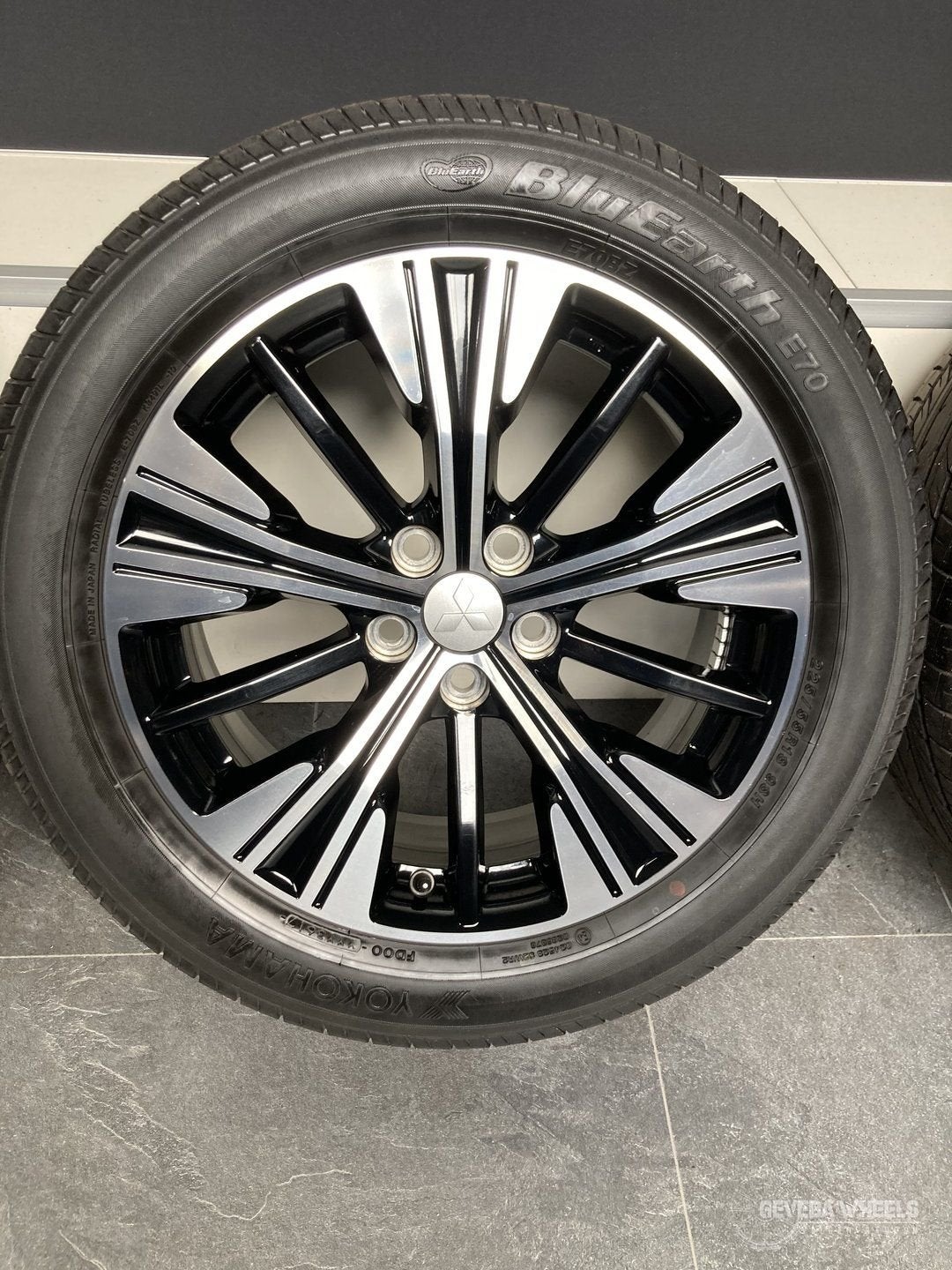 18” orig Mitsubishi Outlander ASX Eclipse velgen + banden  5, Auto-onderdelen, 18 inch, Gebruikt, -, -