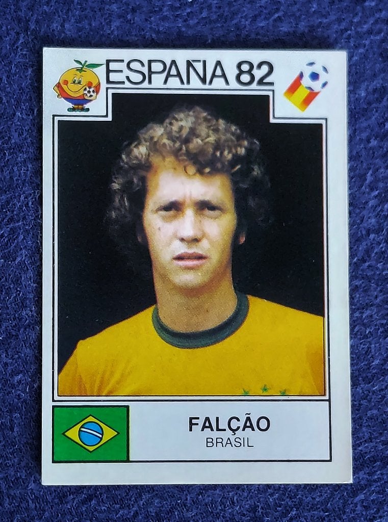 Panini sticker voetbal card ' WK Esp 1982 - Falcao ', Enlèvement ou Envoi, Neuf, Autocollant