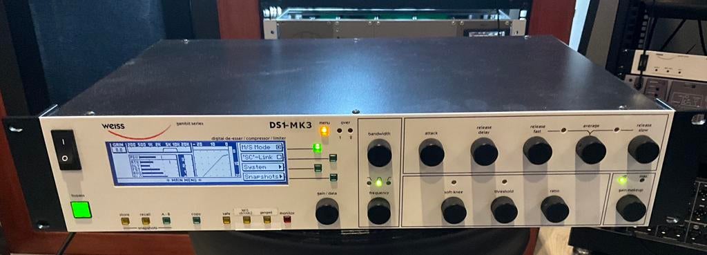 Weiss DS1-mk3 de-esser limiter, Ophalen, Gebruikt