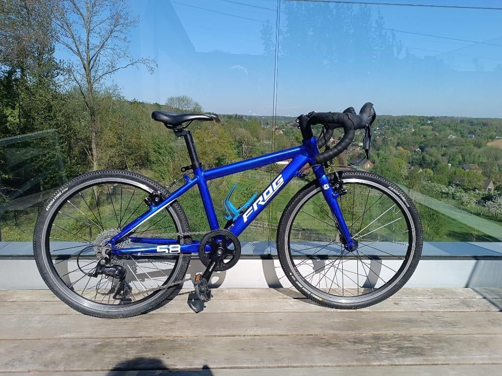 Frog 58–Vélo route enfant (6-7 ans) - Ittre-Namur, Vélos & Vélomoteurs, Frein sur jante, Frog, Enlèvement, Utilisé