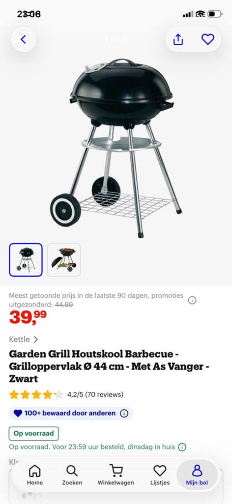 BBQ Grill, Ophalen, Zo goed als nieuw