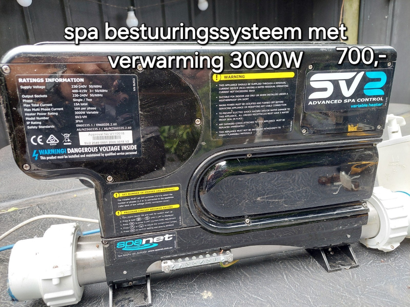 Onderdelen jacuzzi, Tuin en Terras, Bubbelbaden en Hottubs, Ophalen, Pomp