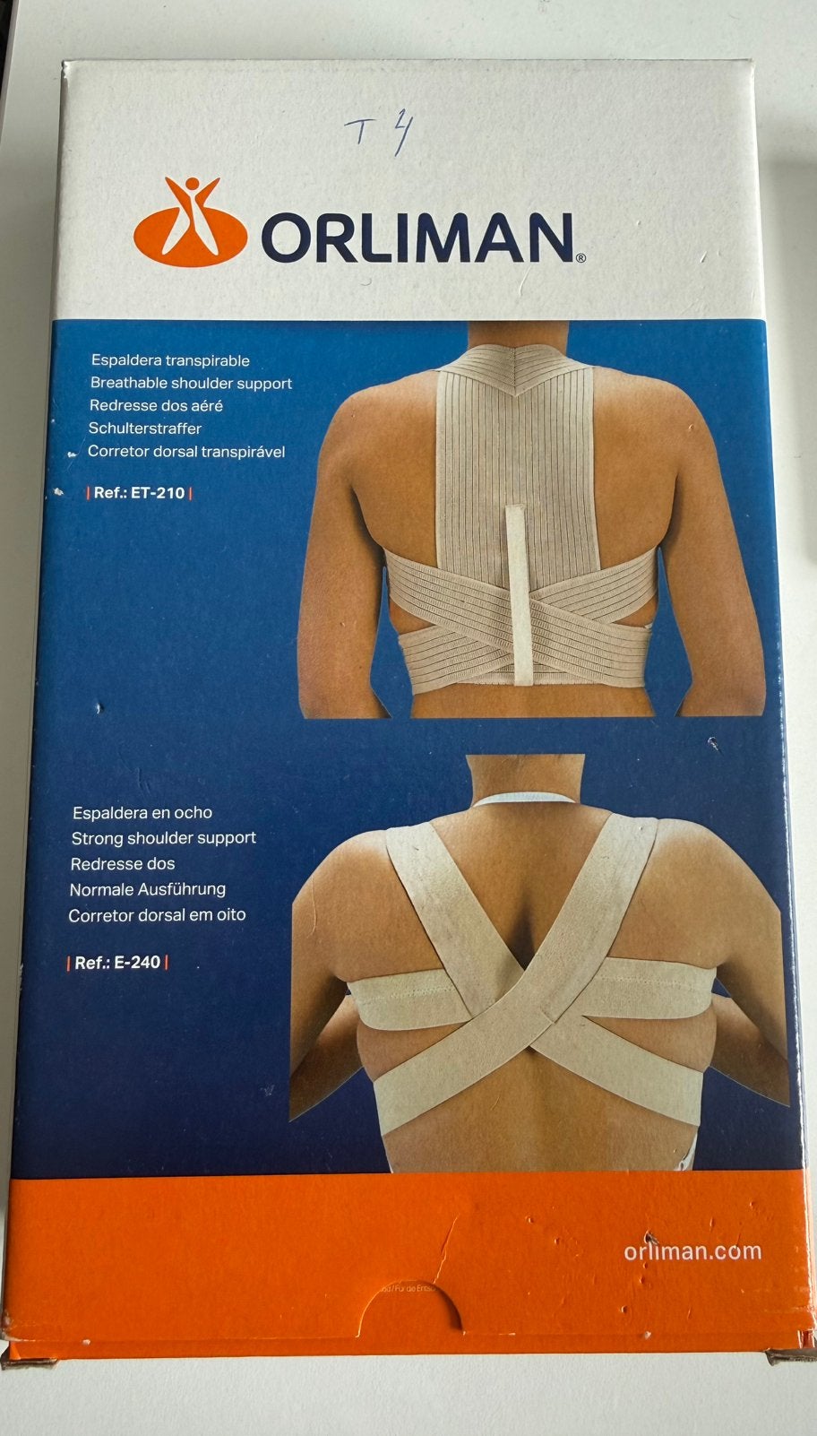 Correcteur de posture orthopédique Orliman, Enlèvement ou Envoi, Comme neuf, Dos, Bande de résistance
