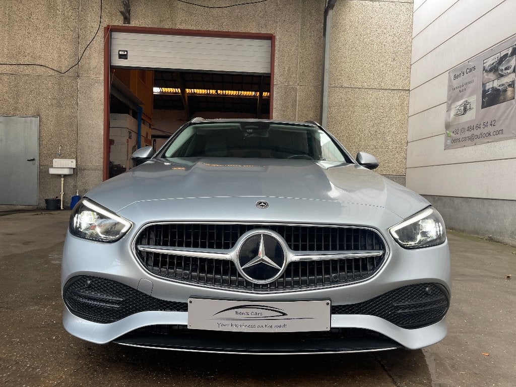 Mercedes-Benz C180 M-hybride Automaat * Ful Option *, Auto's, Mercedes-Benz, Dealer onderhouden, 4 cilinders, Leder, Hybride Elektrisch/Benzine