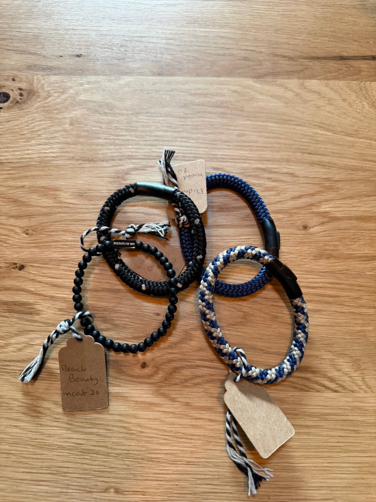 Quatre bracelets pour hommes taille 20 de  Bracelet for men, Enlèvement ou Envoi, Neuf