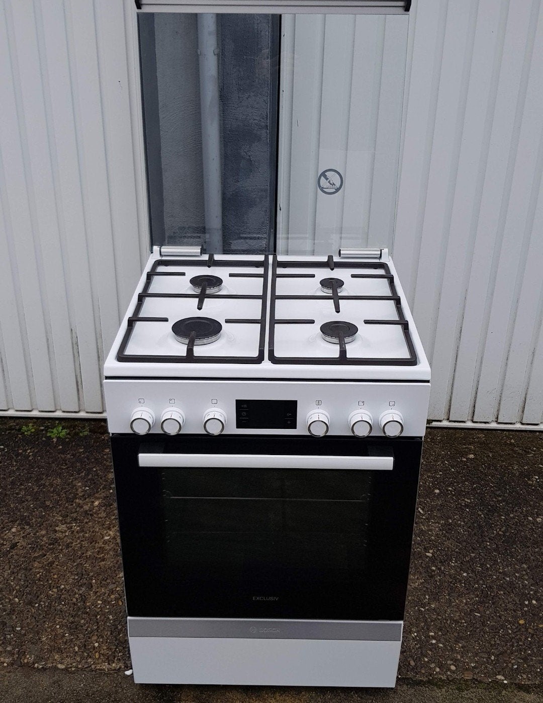 Gasfornuis met elektrische oven BOSCH, Elektronische apparatuur, Fornuizen, Ophalen
